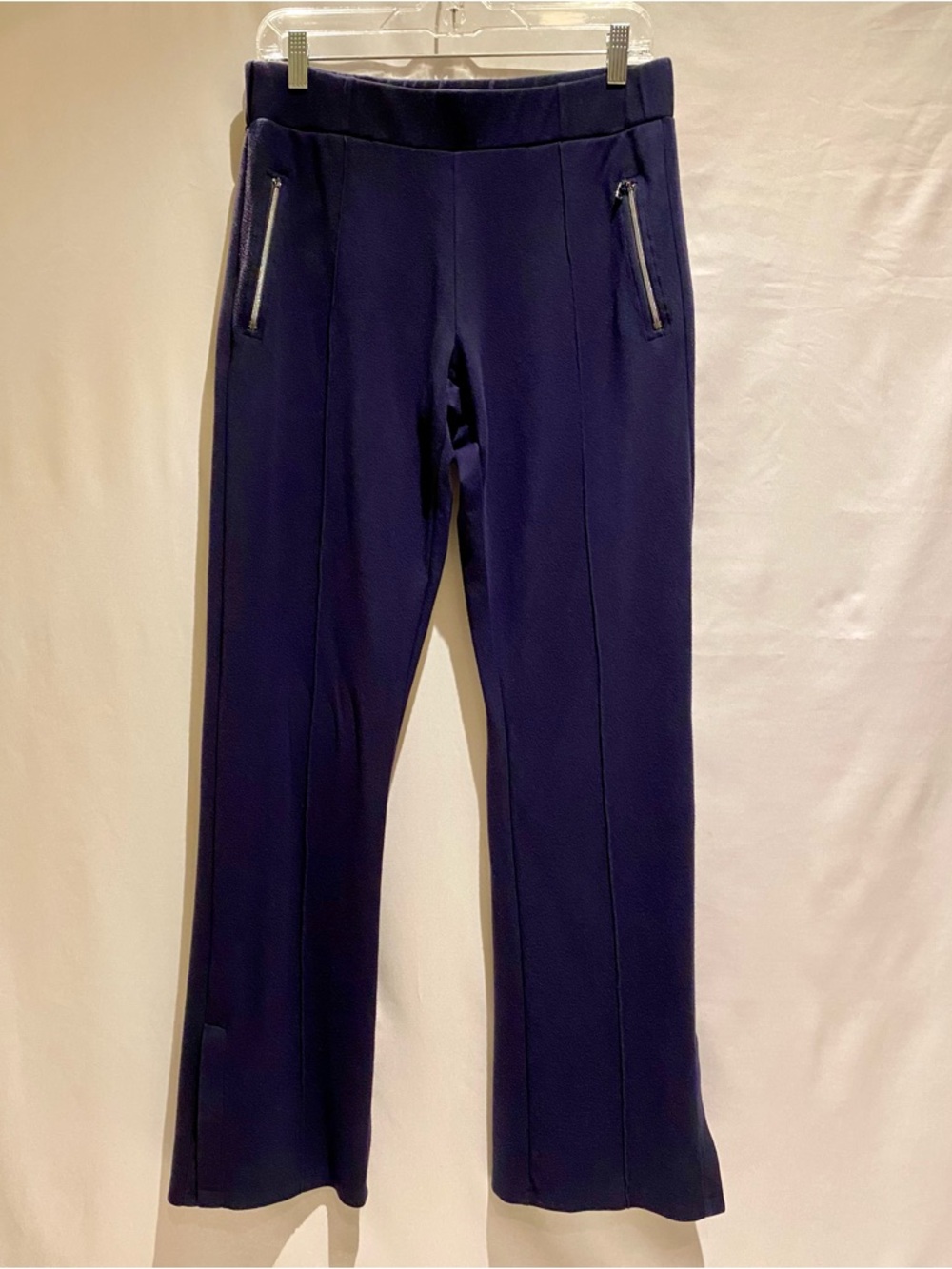 Bogner Navy Blue Knit Pants, size 10